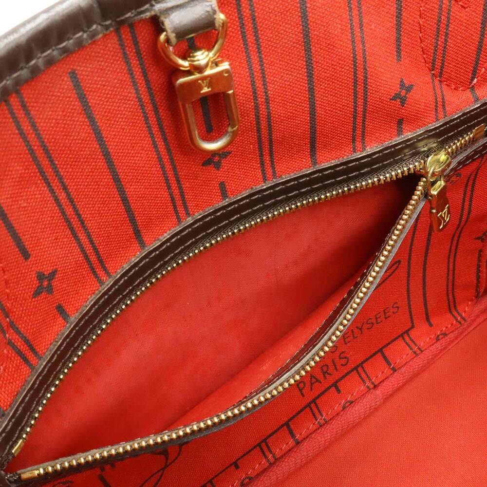 LOUIS VUITTON Brown Damier Neverfull PM Shoulder Bag - Picture 9 of 9